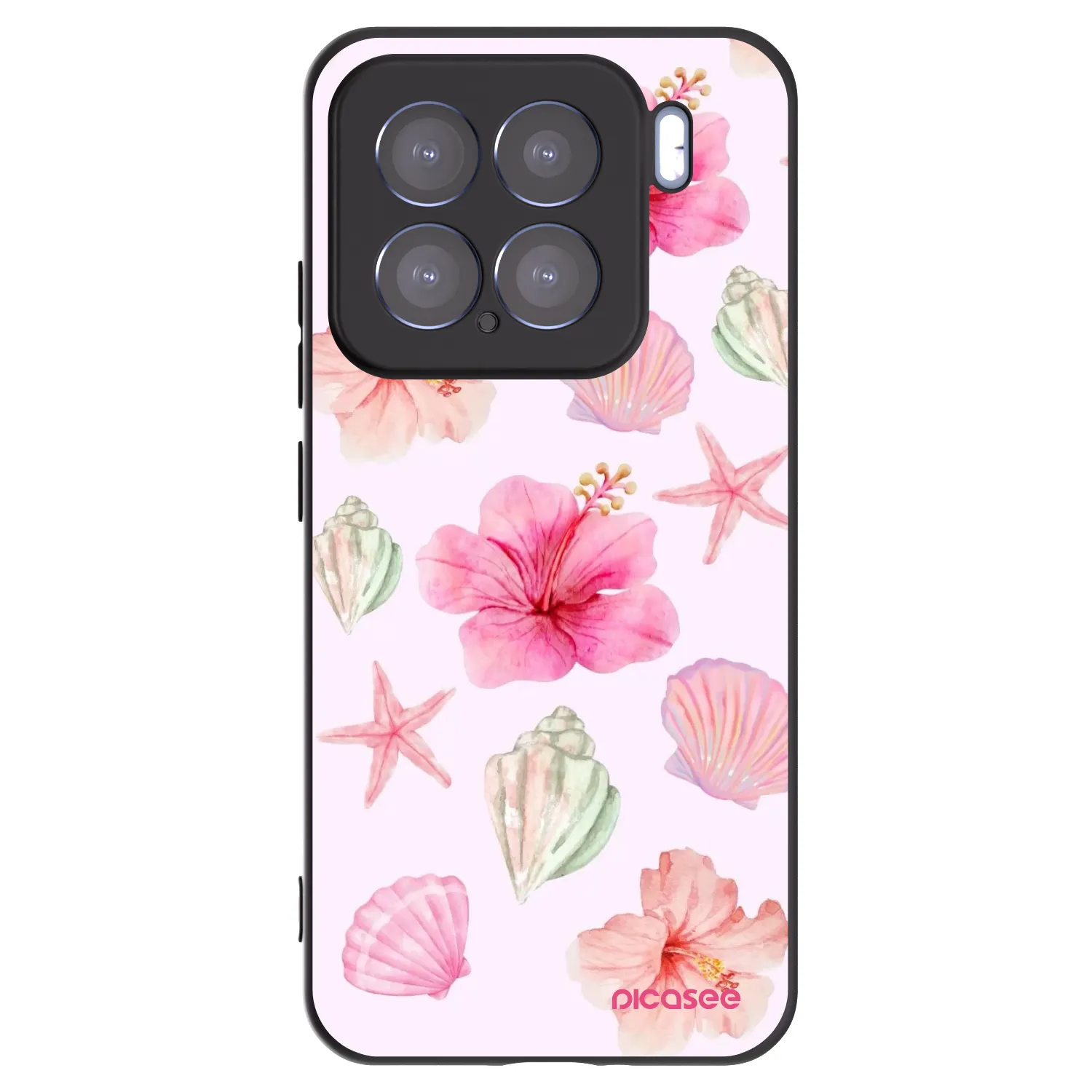 Picasee fekete szilikon tok az alábbi mobiltelefonokra Xiaomi 15 - Blush Lagoon