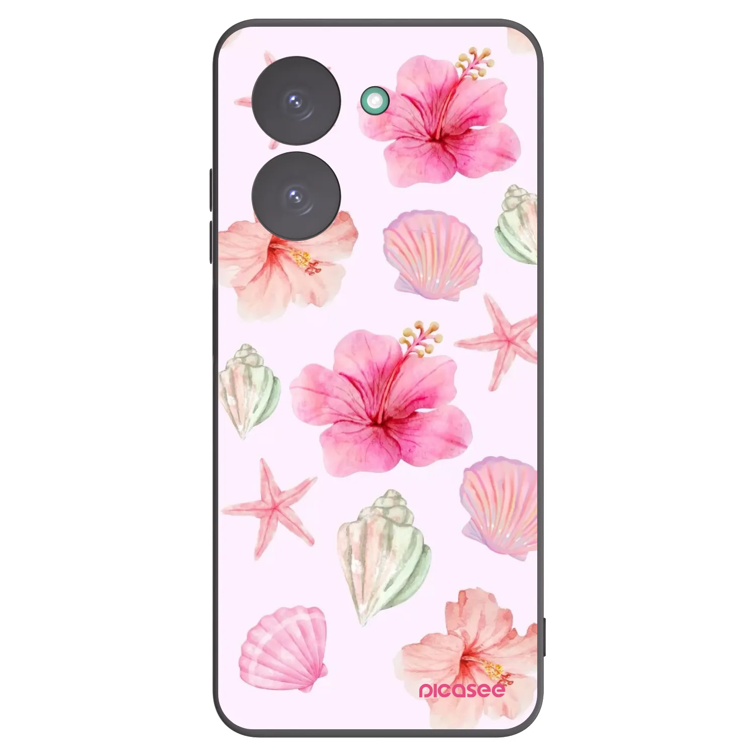 Picasee fekete szilikon tok az alábbi mobiltelefonokra Xiaomi Redmi A5 - Blush Lagoon