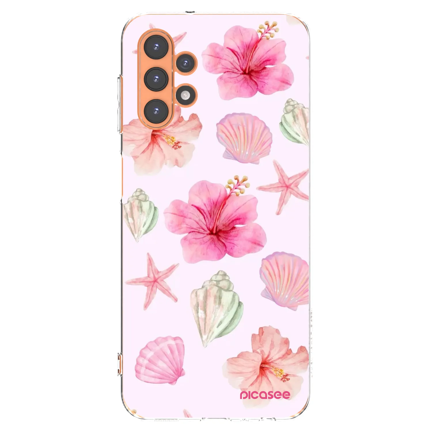 Picasee átlátszó szilikon tok az alábbi mobiltelefonokra Samsung Galaxy A13 5G - Blush Lagoon