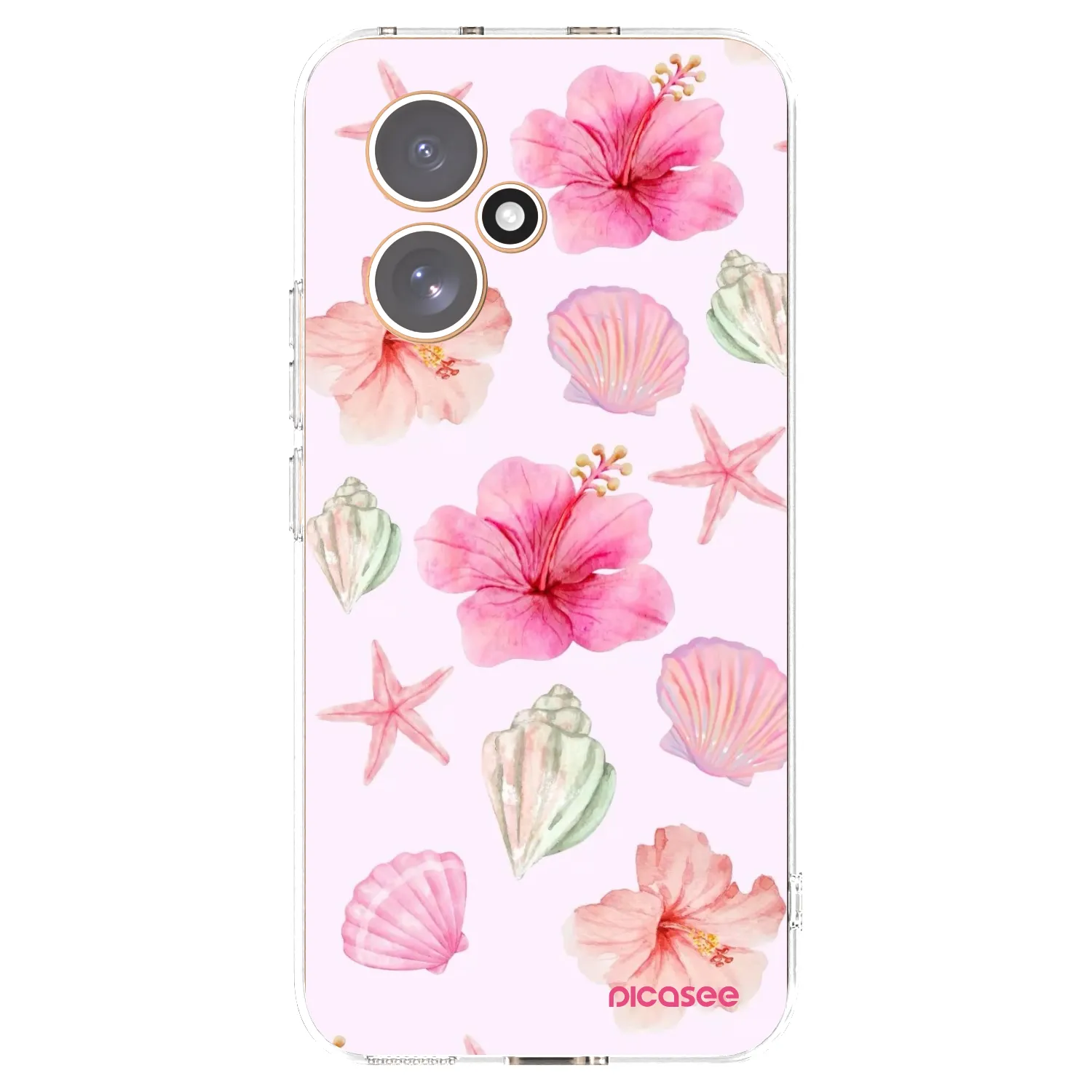 Picasee átlátszó szilikon tok az alábbi mobiltelefonokra Honor 400 5G - Blush Lagoon