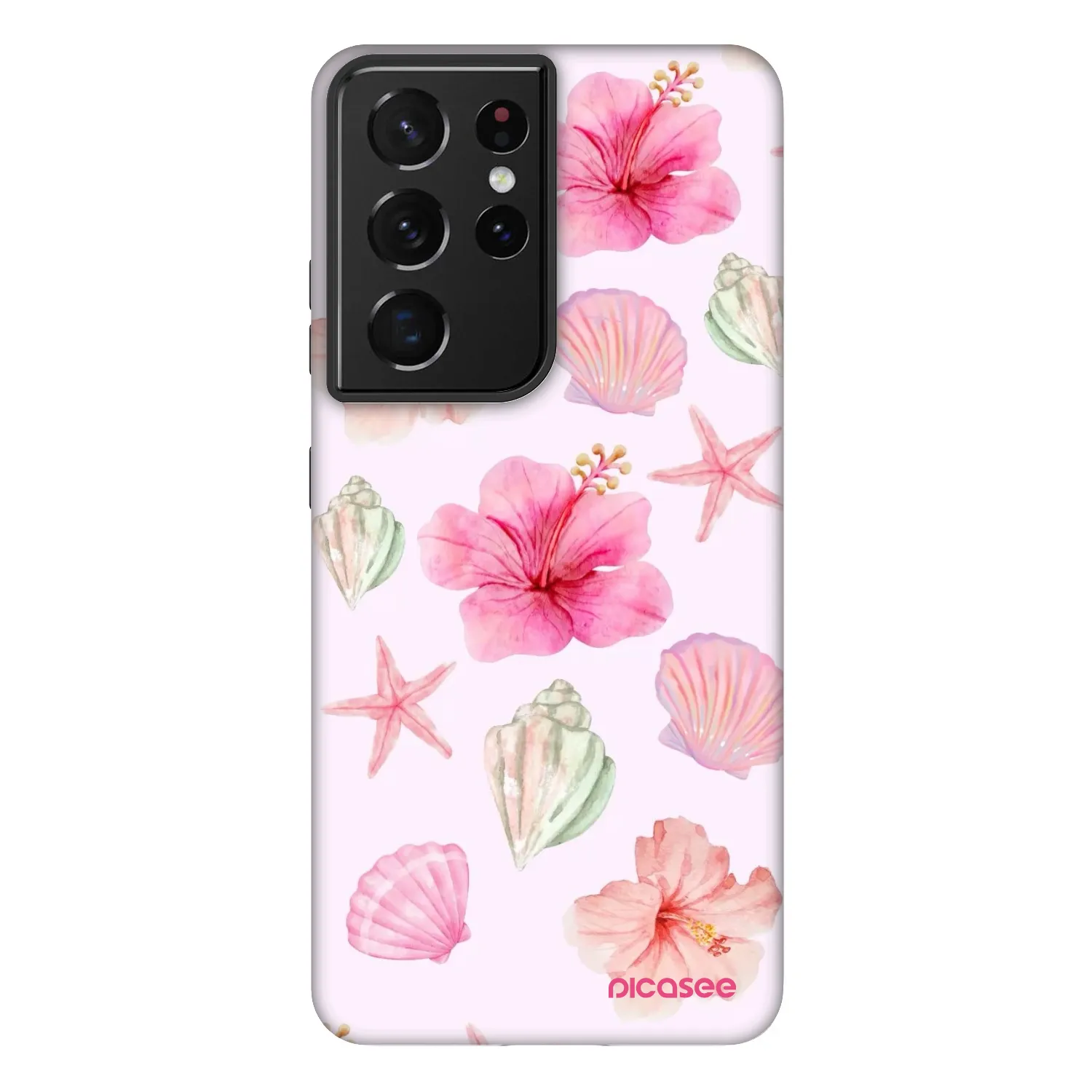 Picasee Fashion Case Samsung Galaxy S21 Ultra 5G G998B - Blush Lagoon