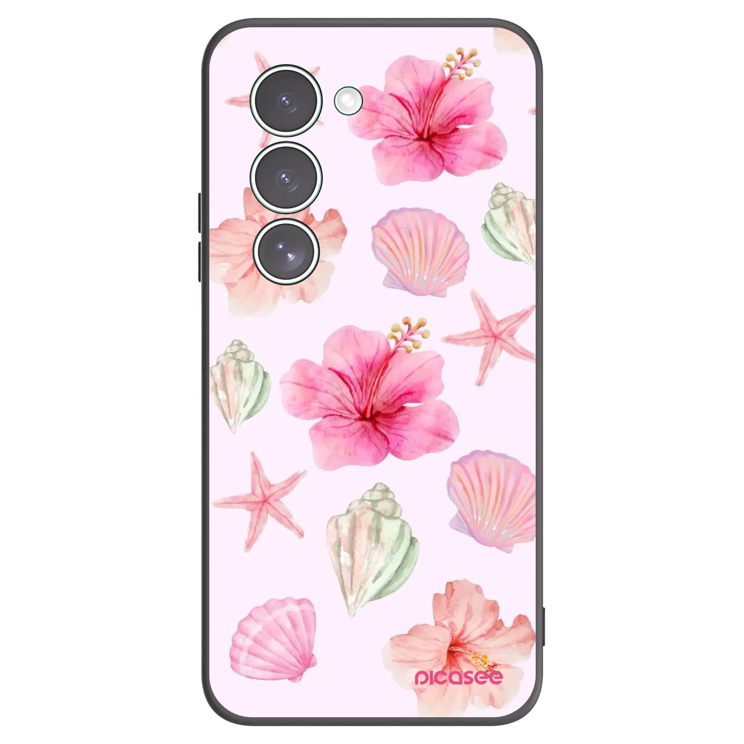 Picasee fekete szilikon tok az alábbi mobiltelefonokra Xiaomi Redmi 15 5G - Blush Lagoon