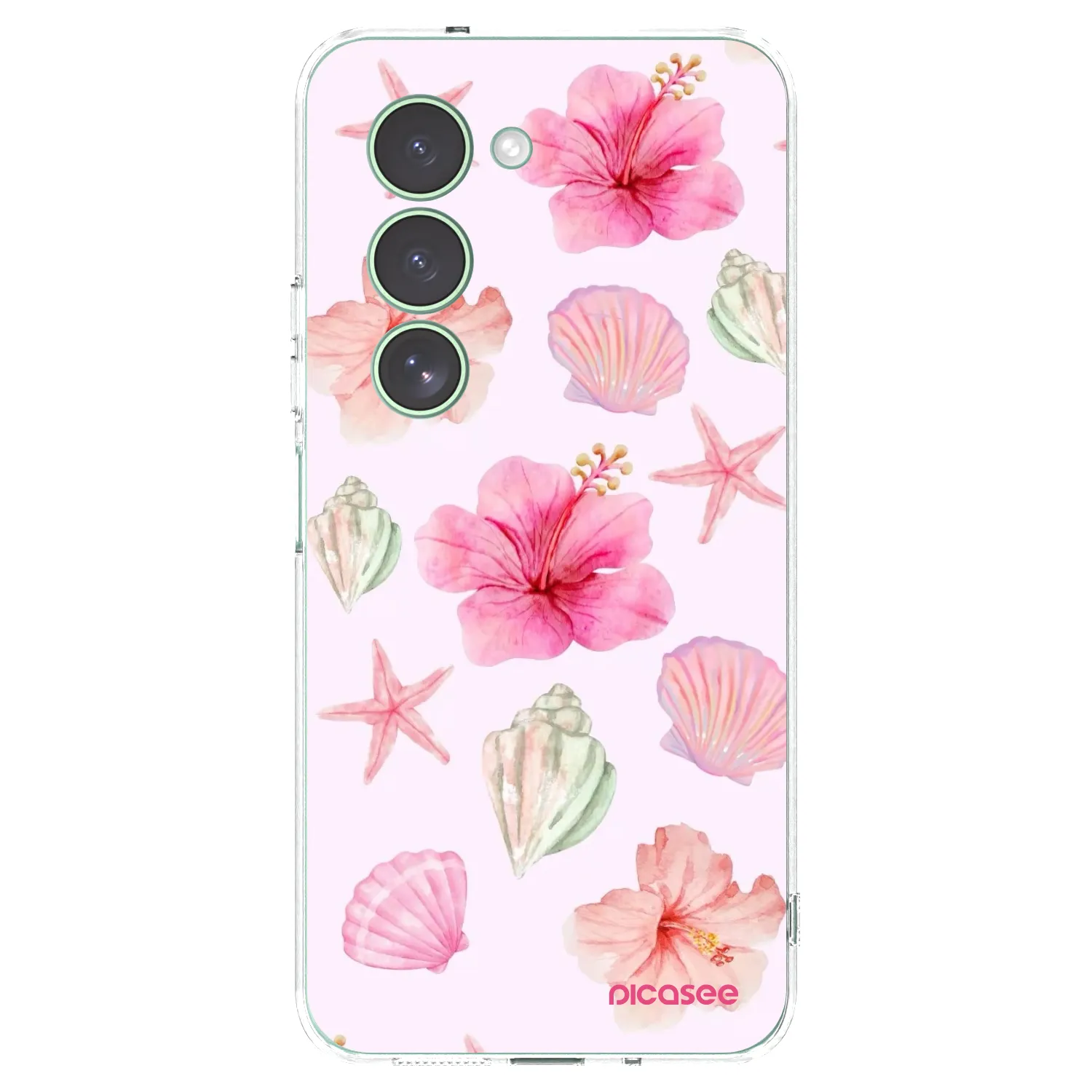 Picasee átlátszó szilikon tok az alábbi mobiltelefonokra Xiaomi Redmi 15 5G - Blush Lagoon