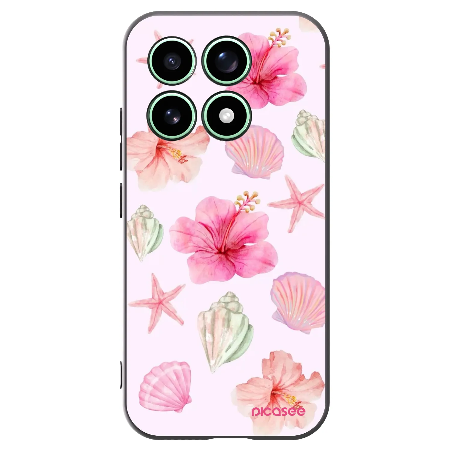 Picasee fekete szilikon tok az alábbi mobiltelefonokra Xiaomi 17 - Blush Lagoon
