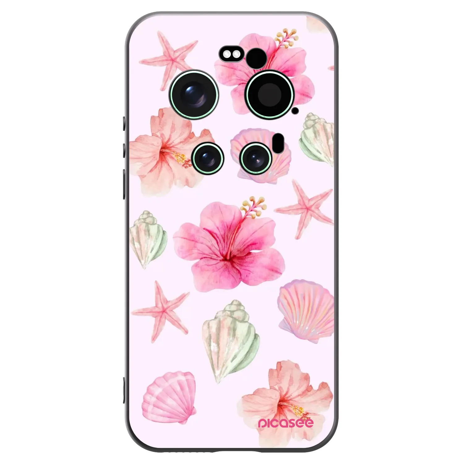 Picasee fekete szilikon tok az alábbi mobiltelefonokra Xiaomi 17 Ultra - Blush Lagoon