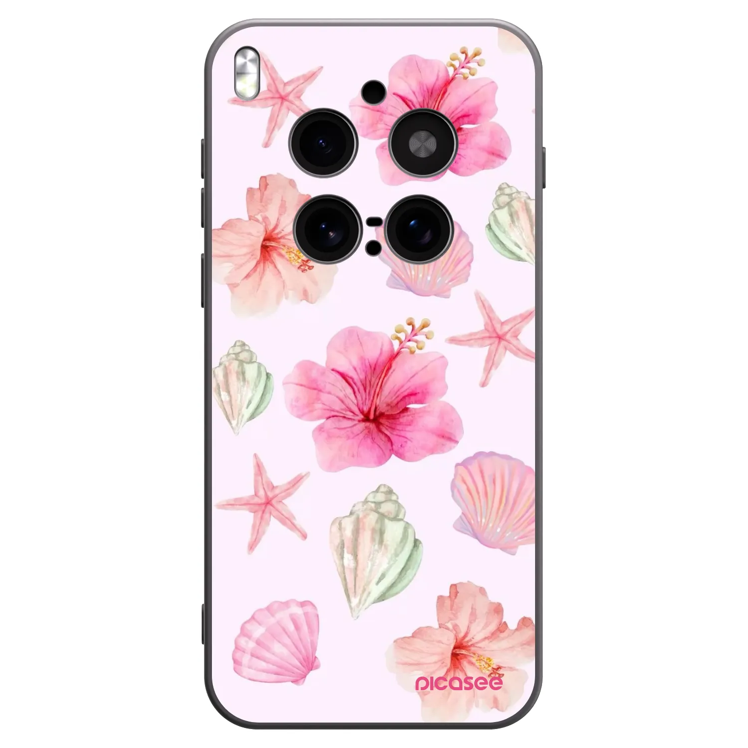 Picasee fekete szilikon tok az alábbi mobiltelefonokra Vivo X300 Pro - Blush Lagoon