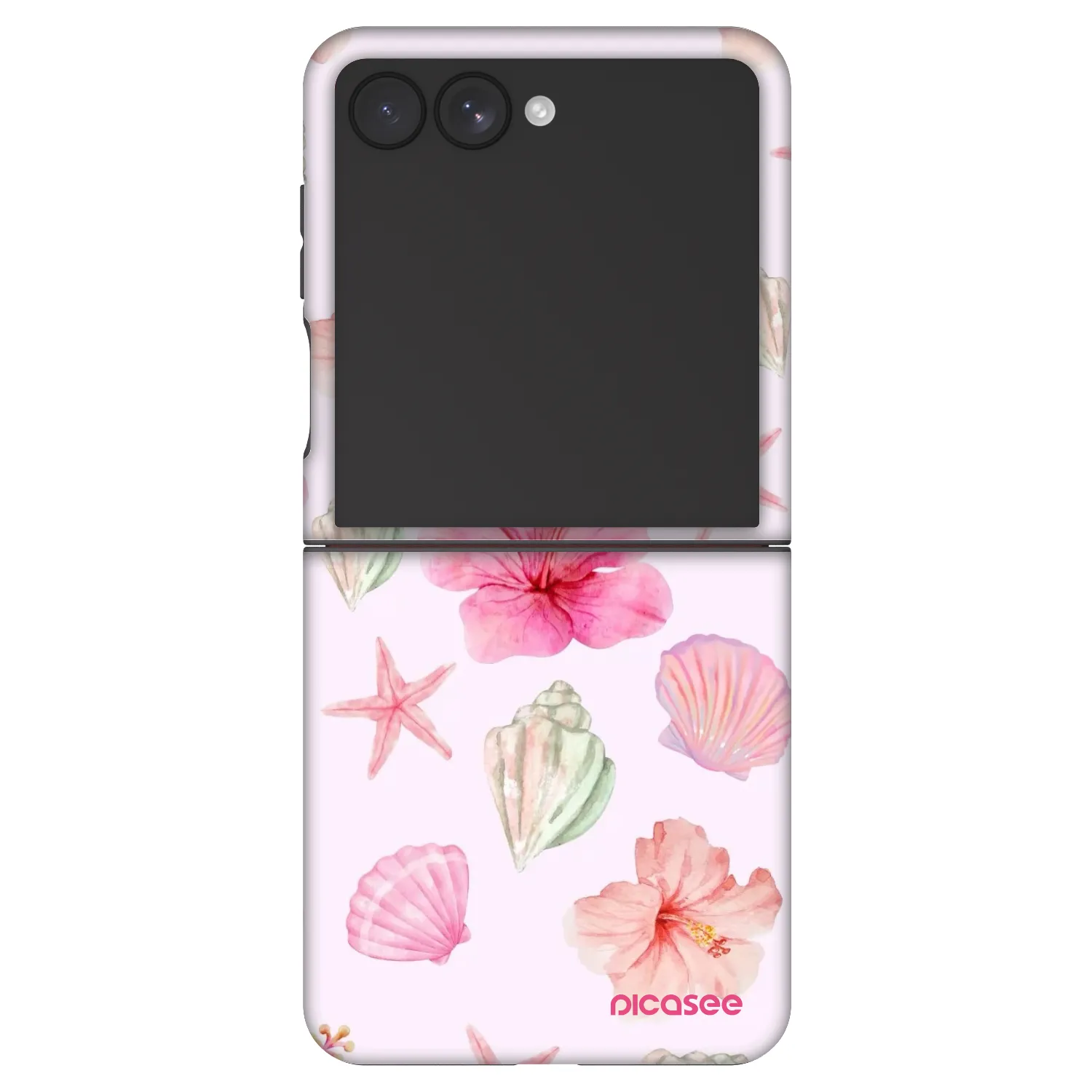 Picasee Fashion Case Samsung Galaxy Z Flip7 5G - Blush Lagoon