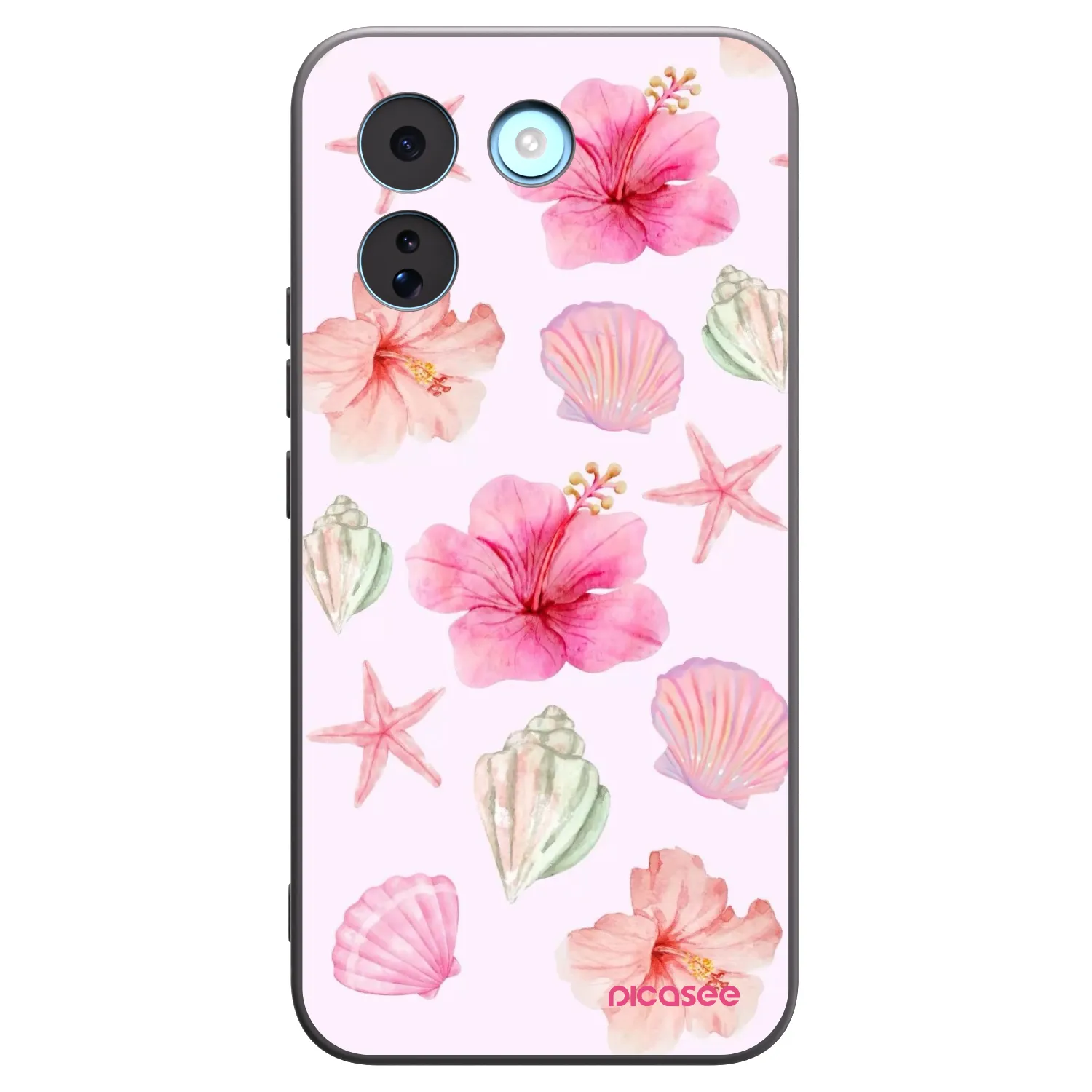 Picasee fekete szilikon tok az alábbi mobiltelefonokra Xiaomi Redmi Note 17 Pro MAX 5G - Blush Lagoon