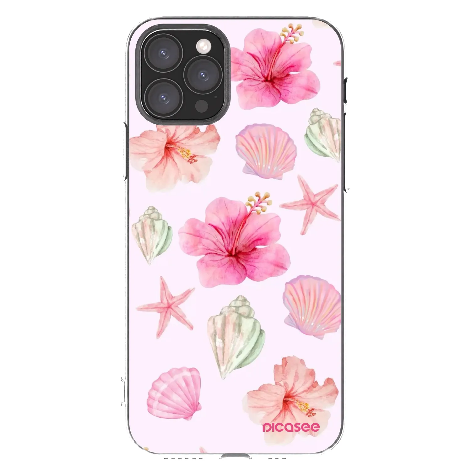 Picasee átlátszó szilikon tok az alábbi mobiltelefonokra Apple iPhone 11 Pro - Blush Lagoon