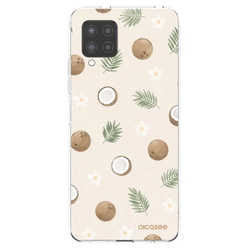 Picasee átlátszó szilikon tok az alábbi mobiltelefonokra Samsung Galaxy A42 A426B - Coconut Breeze