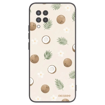 Picasee fekete szilikon tok az alábbi mobiltelefonokra Samsung Galaxy A42 A426B - Coconut Breeze