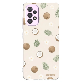 Picasee átlátszó szilikon tok az alábbi mobiltelefonokra Samsung Galaxy A32 5G A326B - Coconut Breeze