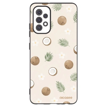 Picasee fekete szilikon tok az alábbi mobiltelefonokra Samsung Galaxy A32 5G A326B - Coconut Breeze