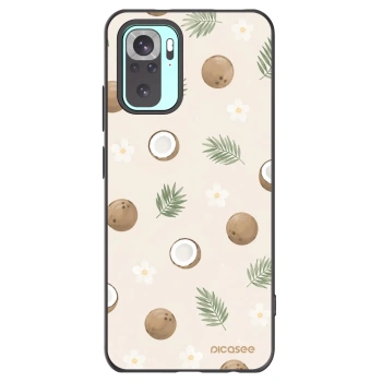 Picasee fekete szilikon tok az alábbi mobiltelefonokra Xiaomi Redmi Note 10 Pro - Coconut Breeze
