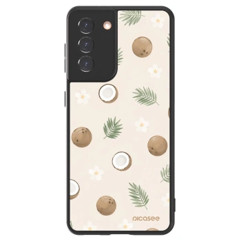 Picasee ULTIMATE CASE Samsung Galaxy S21 5G G991B - készülékre - Coconut Breeze