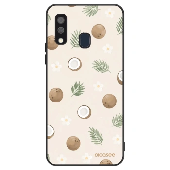 Szilikon tok erre a típusra Samsung Galaxy A40 A405F - Coconut Breeze
