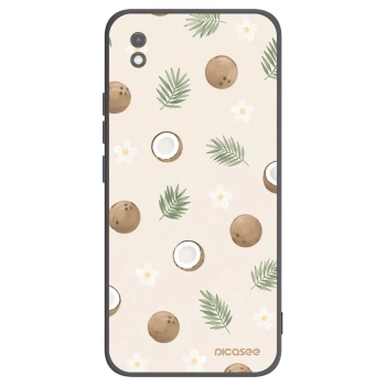Picasee fekete szilikon tok az alábbi mobiltelefonokra Xiaomi Redmi 9AT - Coconut Breeze