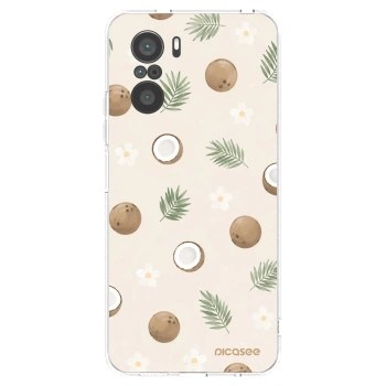 Picasee átlátszó szilikon tok az alábbi mobiltelefonokra Xiaomi Poco F3 - Coconut Breeze