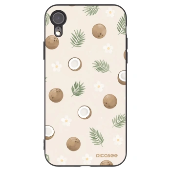 Picasee fekete szilikon tok az alábbi mobiltelefonokra Apple iPhone 6 Plus/6S Plus - Coconut Breeze