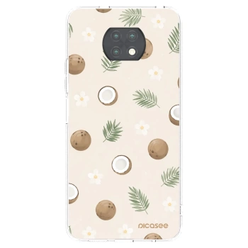 Picasee átlátszó szilikon tok az alábbi mobiltelefonokra Xiaomi Redmi Note 9T - Coconut Breeze
