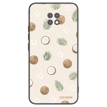 Picasee fekete szilikon tok az alábbi mobiltelefonokra Xiaomi Redmi Note 9T - Coconut Breeze