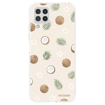 Picasee átlátszó szilikon tok az alábbi mobiltelefonokra Samsung Galaxy A22 A225F 4G - Coconut Breeze