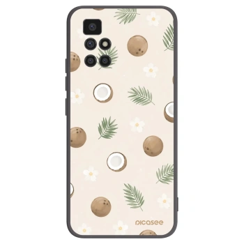 Picasee fekete szilikon tok az alábbi mobiltelefonokra Xiaomi Redmi 10 - Coconut Breeze