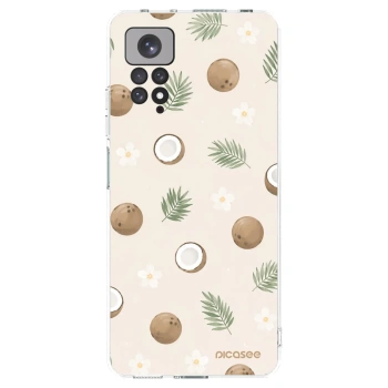 Picasee átlátszó szilikon tok az alábbi mobiltelefonokra Xiaomi Redmi Note 11S 4G - Coconut Breeze