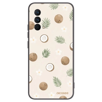 Picasee fekete szilikon tok az alábbi mobiltelefonokra Realme GT Master Edition 5G - Coconut Breeze