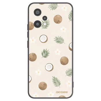 Picasee fekete szilikon tok az alábbi mobiltelefonokra Realme 9 Pro 5G - Coconut Breeze