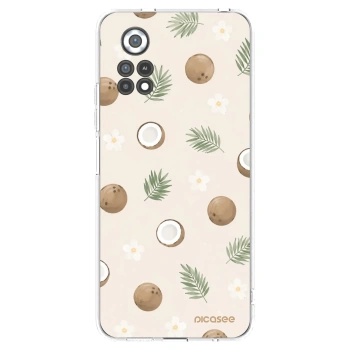 Picasee átlátszó szilikon tok az alábbi mobiltelefonokra Xiaomi Poco X4 Pro 5G - Coconut Breeze