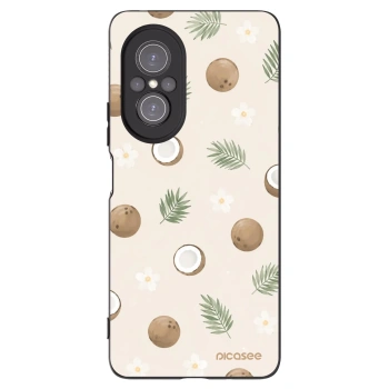 Picasee fekete szilikon tok az alábbi mobiltelefonokra Huawei Nova 9 SE - Coconut Breeze
