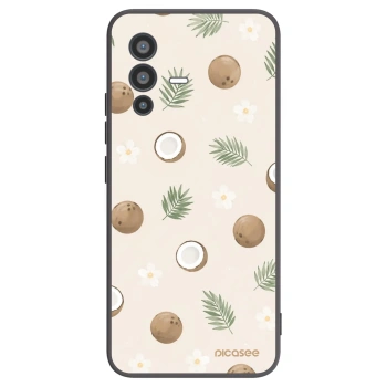 Picasee fekete szilikon tok az alábbi mobiltelefonokra Vivo V23 5G - Coconut Breeze