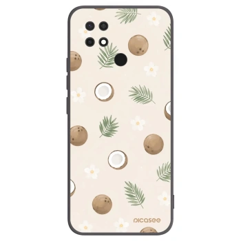 Picasee fekete szilikon tok az alábbi mobiltelefonokra Xiaomi Redmi 10C - Coconut Breeze