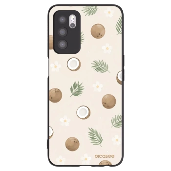 Picasee fekete szilikon tok az alábbi mobiltelefonokra OPPO A16s - Coconut Breeze
