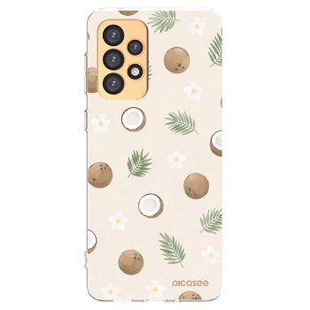 Picasee átlátszó szilikon tok az alábbi mobiltelefonokra Samsung Galaxy A33 5G A336 - Coconut Breeze