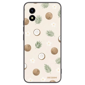 Picasee fekete szilikon tok az alábbi mobiltelefonokra Vivo Y01 - Coconut Breeze