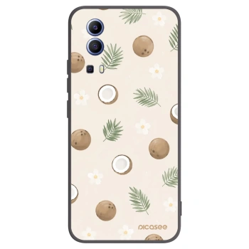 Picasee fekete szilikon tok az alábbi mobiltelefonokra Vivo Y52 5G - Coconut Breeze