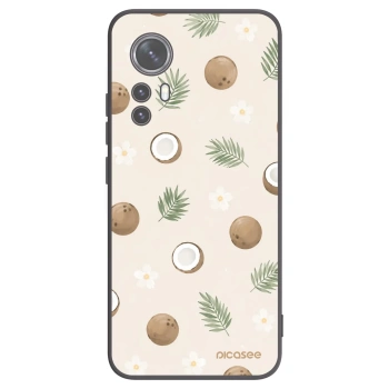 Picasee fekete szilikon tok az alábbi mobiltelefonokra Xiaomi 12X - Coconut Breeze