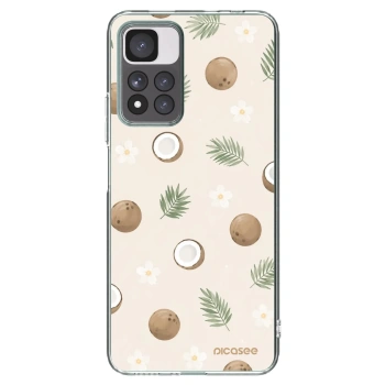 Picasee átlátszó szilikon tok az alábbi mobiltelefonokra Xiaomi Redmi Note 11 Pro+ 5G - Coconut Breeze