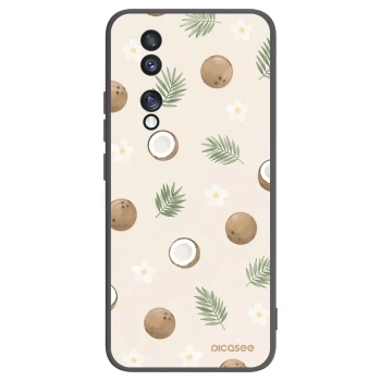 Picasee fekete szilikon tok az alábbi mobiltelefonokra Honor 70 - Coconut Breeze