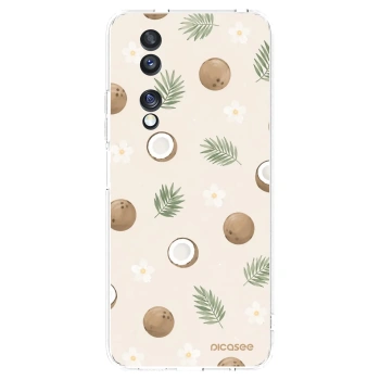 Picasee átlátszó szilikon tok az alábbi mobiltelefonokra Honor 70 - Coconut Breeze