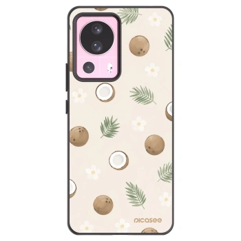 Picasee fekete szilikon tok az alábbi mobiltelefonokra Xiaomi 13 Lite - Coconut Breeze