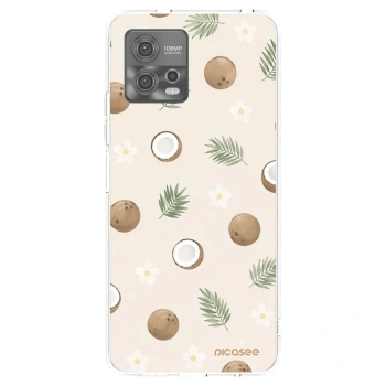 Picasee átlátszó szilikon tok az alábbi mobiltelefonokra Motorola Moto G72 - Coconut Breeze