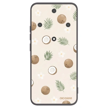 Picasee fekete szilikon tok az alábbi mobiltelefonokra Honor Magic5 Lite 5G - Coconut Breeze