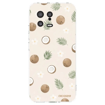 Picasee átlátszó szilikon tok az alábbi mobiltelefonokra Xiaomi 13 - Coconut Breeze