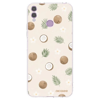 Picasee átlátszó szilikon tok az alábbi mobiltelefonokra Honor 8X - Coconut Breeze