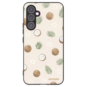 Picasee fekete szilikon tok az alábbi mobiltelefonokra Samsung Galaxy A54 5G A546B - Coconut Breeze