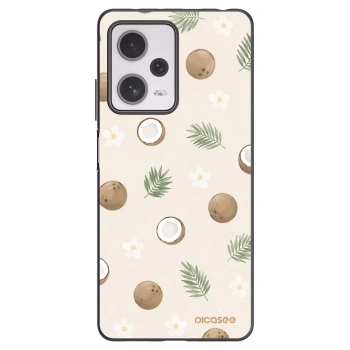 Picasee fekete szilikon tok az alábbi mobiltelefonokra Xiaomi Redmi Note 12 Pro+ 5G - Coconut Breeze
