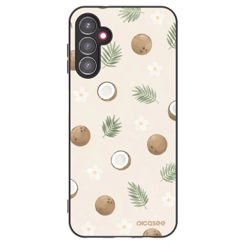 Picasee fekete szilikon tok az alábbi mobiltelefonokra Samsung Galaxy A14 4G A145R - Coconut Breeze